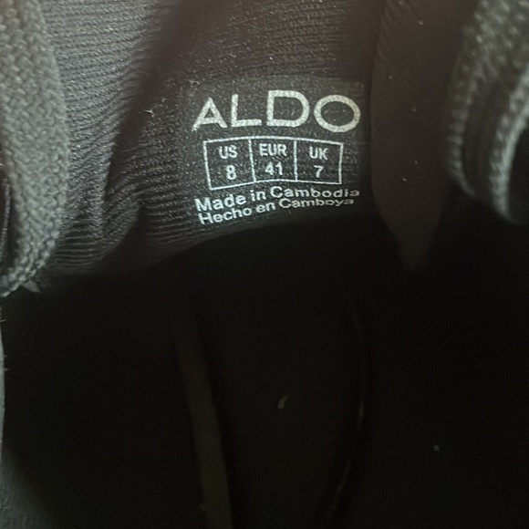 Black Aldo sneakers - Picture 7 of 7